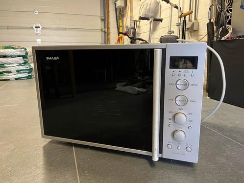 Combi magnetron/oven Sharp Platinum collectie, Elektronische apparatuur, Ovens, Gebruikt, Vrijstaand, Oven, Minder dan 45 cm, 45 tot 60 cm