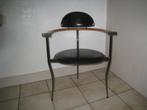 stoelen retro design, Huis en Inrichting, Ophalen, Gebruikt, Zwart, Metaal