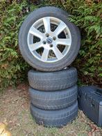 Winterset 185/65/15 R alu velgen Borbet voor Mini One Cooper, Auto-onderdelen, Banden en Velgen, Ophalen, Gebruikt, Velg(en), Winterbanden