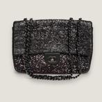 Sac à bandoulière Chanel à sequins jumbo noir, Autres marques, Cuir, Enlèvement ou Envoi, Utilisé