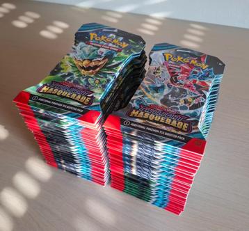 Pokémon Twilight Masquerade sleeved booster packs beschikbaar voor biedingen