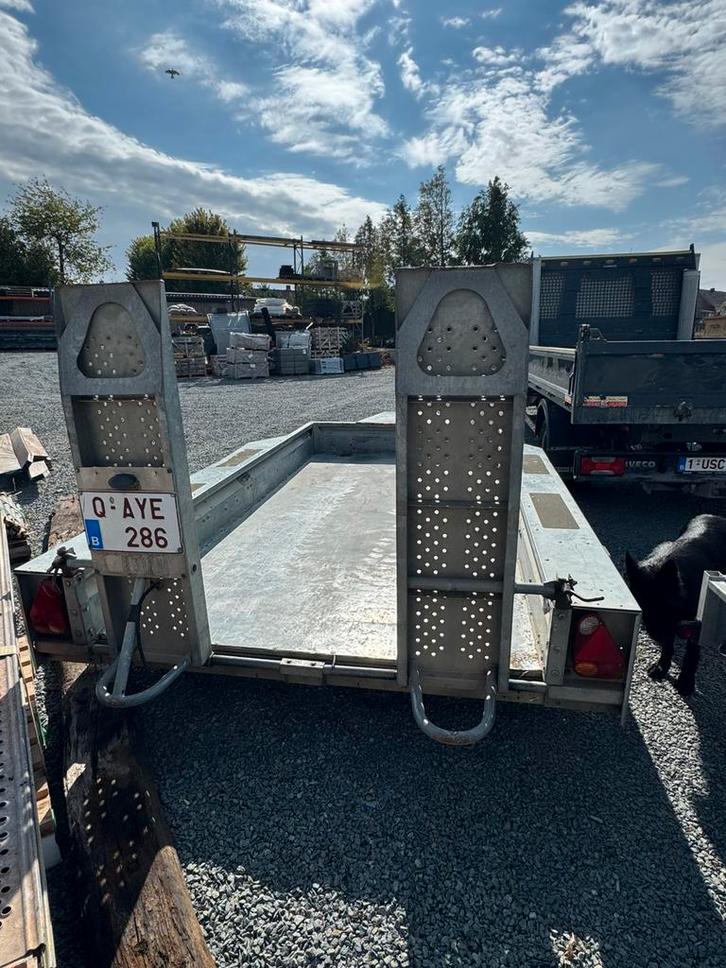 Remorque porte engin ifor williams trailers 3500kg, Auto diversen, Aanhangers en Bagagewagens, Ophalen