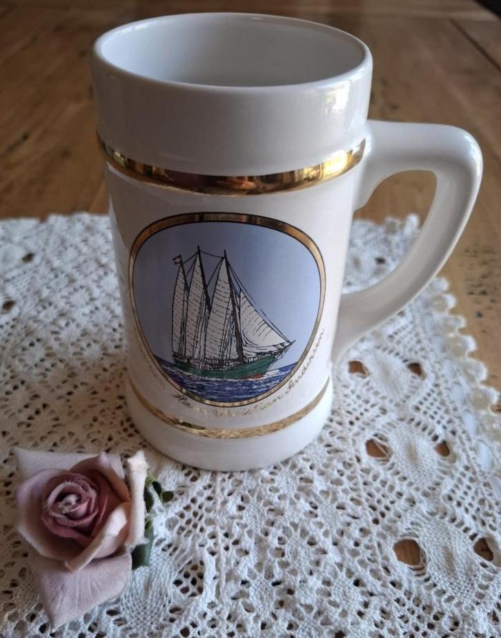 Deense bierpul zeilschip, Schooner, Hans Christian Andersen, Verzamelen, Biermerken, Zo goed als nieuw, Pul(len), Overige merken