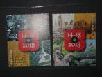 4820-4821 In Flanders fields 2018 MNH, Postzegels en Munten, Ophalen of Verzenden, Postfris, Frankeerzegel