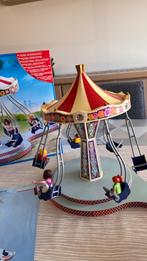 Playmobil 5548 + 5556  zweefmolen met motor, Kinderen en Baby's, Speelgoed | Playmobil, Ophalen, Gebruikt, Complete set