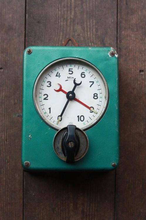 Twee Antieke Chronometers / Klokken / Met Rinkelende Bel, Doe-het-zelf en Bouw, Meetapparatuur, Gebruikt, Overige meters, Ophalen of Verzenden