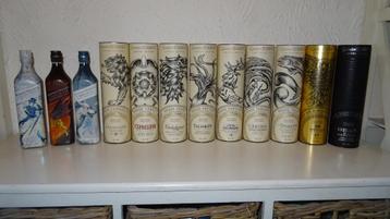 Whisky Game of Thrones 12 Bout collection complète, Autres régions, Enlèvement ou Envoi, Pleine, Comme neuf