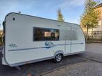 Adria Adiva met stapelbed en voortent, Caravans en Kamperen, Caravans, Rondzit, Ringverwarming, Particulier, Adria