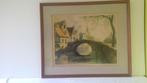 gravure Vieux Bruges, Antiek en Kunst, Ophalen of Verzenden