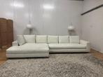 ZGAN Minotti Hamilton Hoekbank Wit Leer | NP: €30.000, Huis en Inrichting, Bankstel Zetel Sofa Hoekbank Design Bank, 100 tot 125 cm