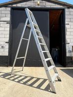 DAS 1x8 alu trapladder 2,00m (professioneel), Doe-het-zelf en Bouw, Gebruikt, Trap, Ophalen of Verzenden, Opvouwbaar of Inschuifbaar