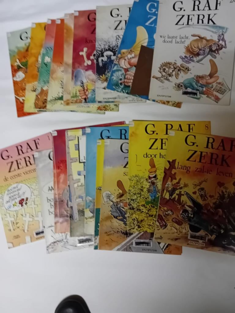 G-Raf-Zerk strips, Ophalen of Verzenden, Zo goed als nieuw