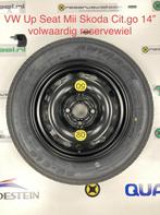 Reservewiel VW UP Polo SEAT Mii SKODA Citigo Fabia 14" Oem, Ophalen of Verzenden, Gebruikt