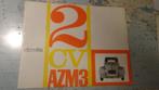 Folder publicitaire - Citröen 2CV AZM3, Comme neuf, Enlèvement ou Envoi