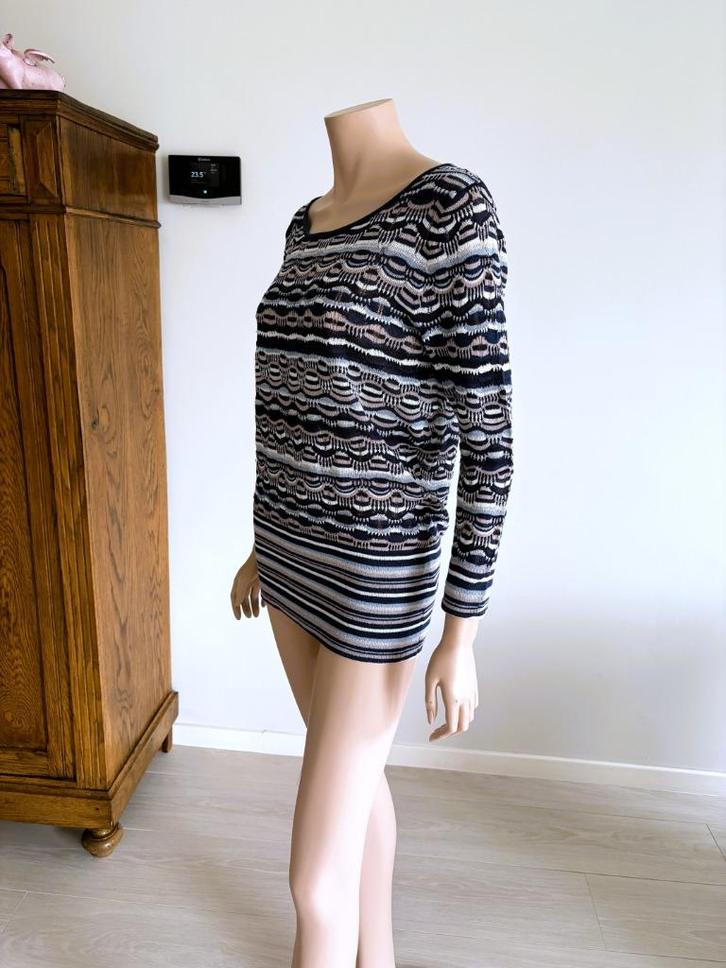Caroline Biss Lichte trui–Maat 44–Subtiele zilverdraad, Kleding | Dames, Truien en Vesten, Zo goed als nieuw, Maat 42/44 (L), Blauw