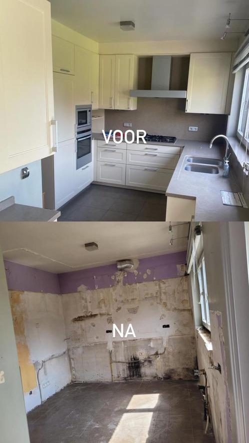 Oude keuken laten slopen? Wij doen het snel en proper!, Huis en Inrichting, Keuken | Complete keukens, Ophalen of Verzenden