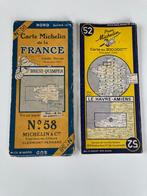 Anciennes cartes Michelin, Carte géographique, France, Michelin, Utilisé