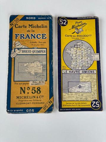 Anciennes cartes Michelin
