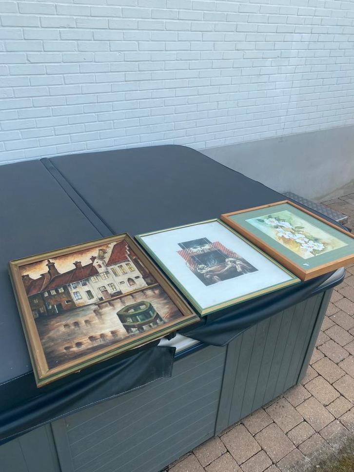 Schilderij en decoratieve kaders, Antiek en Kunst, Kunst | Schilderijen | Klassiek, Ophalen