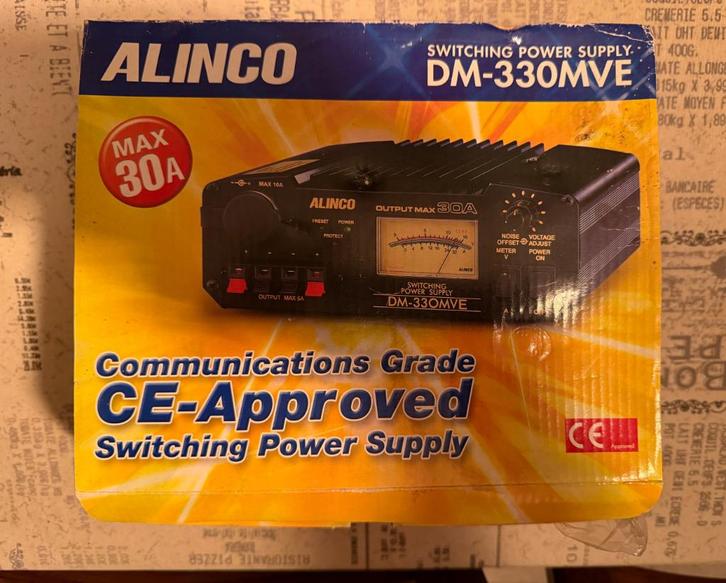 Nieuwe regelbare voeding alinco DM 330MVE, Telecommunicatie, Zenders en Ontvangers, Nieuw, Ophalen
