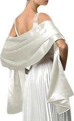 satijn stola trouwjurk ivoor, Kleding | Dames, Ophalen of Verzenden, Nieuw, Trouwjurk