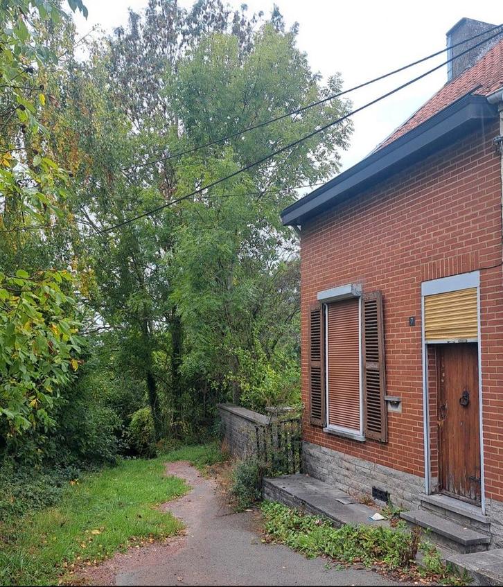 HAINAUT Maison 2 chambres à restaurer AVEC TERRAIN À BÂTIR., Immo, Maisons à vendre