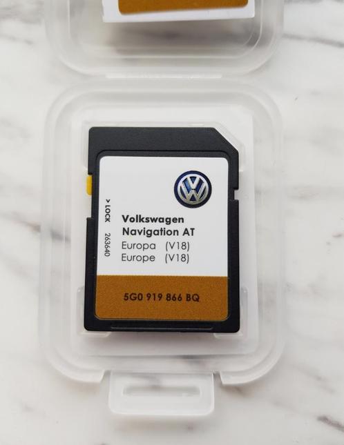 Volkswagen navigatie SD-kaart van Europa AT V18 2023, Computers en Software, Navigatiesoftware, Nieuw, Landkaarten, Ophalen
