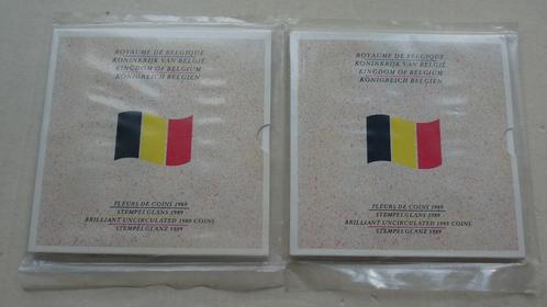 Monnaies Royaume de Belgique - Fleur de coins année 1989, Postzegels en Munten, Munten | België, Overig, Verzenden