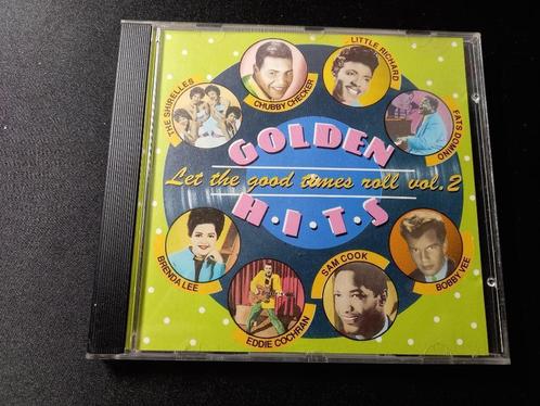Golden Hits - Let The Good Times Roll Vol. 2 Cd = Mint, Cd's en Dvd's, Cd's | Pop, Zo goed als nieuw, 1960 tot 1980, Ophalen of Verzenden