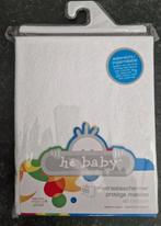 NIEUW - Matrasbeschermer waterdicht babybed 60x120cm, Kinderen en Baby's, Ophalen, Jongetje of Meisje, Wit, Overige typen