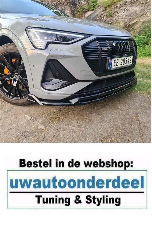 Maxton Design Spoiler Splitter Lip Geschikt Voor Audi E Tron, Auto diversen, Tuning en Styling, Verzenden