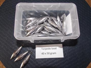 Box torpedo lood 50 gram  beschikbaar voor biedingen