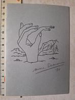 Prent Marc Eemans "surrealistische hand" gesigneerd uit 1985, Antiek en Kunst, Ophalen of Verzenden