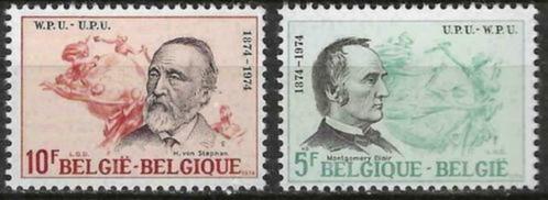 Belgie 1974 - Yvert 1725-1726 /OBP 1729-1730 - Postunie (PF), Timbres & Monnaies, Timbres | Europe | Belgique, Non oblitéré, Envoi