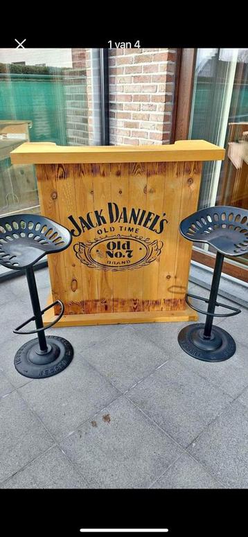 Houten bar Jack Daniels. Uniek stuk!, Enlèvement, Comme neuf