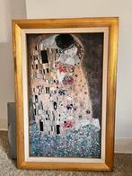 Tableau Le baiser de Gustav Klimt, Ophalen