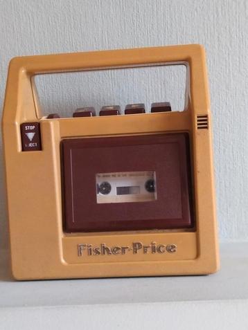 Vintage cassettespeler Fisher Price, werkt