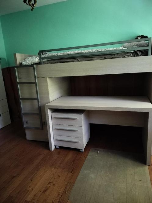 Hoogslaper, Kinderen en Baby's, Kinderkamer | Stapelbedden en Hoogslapers, Zo goed als nieuw, Hoogslaper, Ophalen