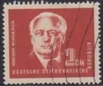 1950 - RDA - Président Wilhelm Pieck [Michel 254], RDA, Affranchi, Envoi