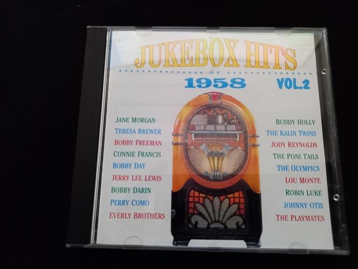 Jukebox Hits Of 1958 Vol. 2 - Cd = Mint, Cd's en Dvd's, Cd's | Pop, Zo goed als nieuw, Voor 1960, Ophalen of Verzenden