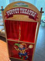 Houten poppenkast, Ophalen, Gebruikt