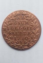 Munt 2 Liards Maria Thérèsia 1750 Brugge, Ophalen of Verzenden, Overig, Losse munt
