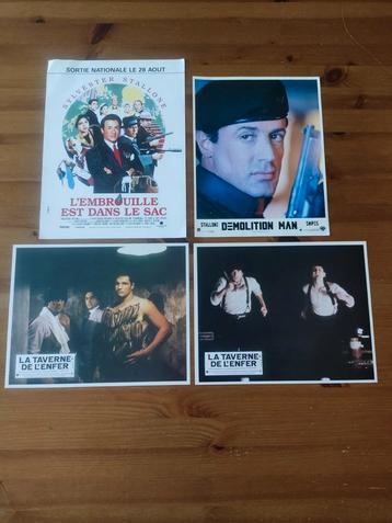Afbeeldingen + synopsis Stallone Demolition Man + Oscar. beschikbaar voor biedingen
