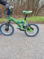 Groene Jongens kinderfiets, Fietsen en Brommers, Fietsen | Kinderfietsjes, Ophalen, Gebruikt, 16 tot 20 inch, Raleigh