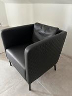 Zeteltje, Huis en Inrichting, Fauteuils, Ophalen, Zo goed als nieuw, Leer, Modern