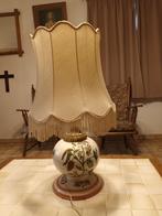 tafellamp, Huis en Inrichting, Lampen | Tafellampen, Rustiek, Gebruikt, Glas, 50 tot 75 cm