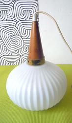 Vintage opaline hanglamp Kalff ?, Antiek en Kunst, Ophalen of Verzenden