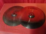 Gebruikt: VINTAGE Camber C6000 14 inch hihat set., Ophalen of Verzenden, Gebruikt, Drums of Percussie