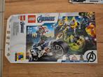 Lego 76142 Avengers Speeder Bike Attack, Ophalen of Verzenden, Zo goed als nieuw, Complete set, Lego