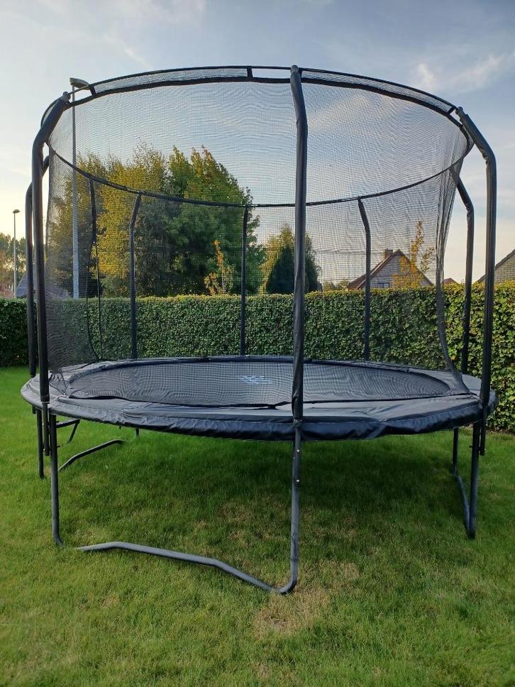trampoline, Kinderen en Baby's, Speelgoed | Buiten | Trampolines, Gebruikt, Ophalen